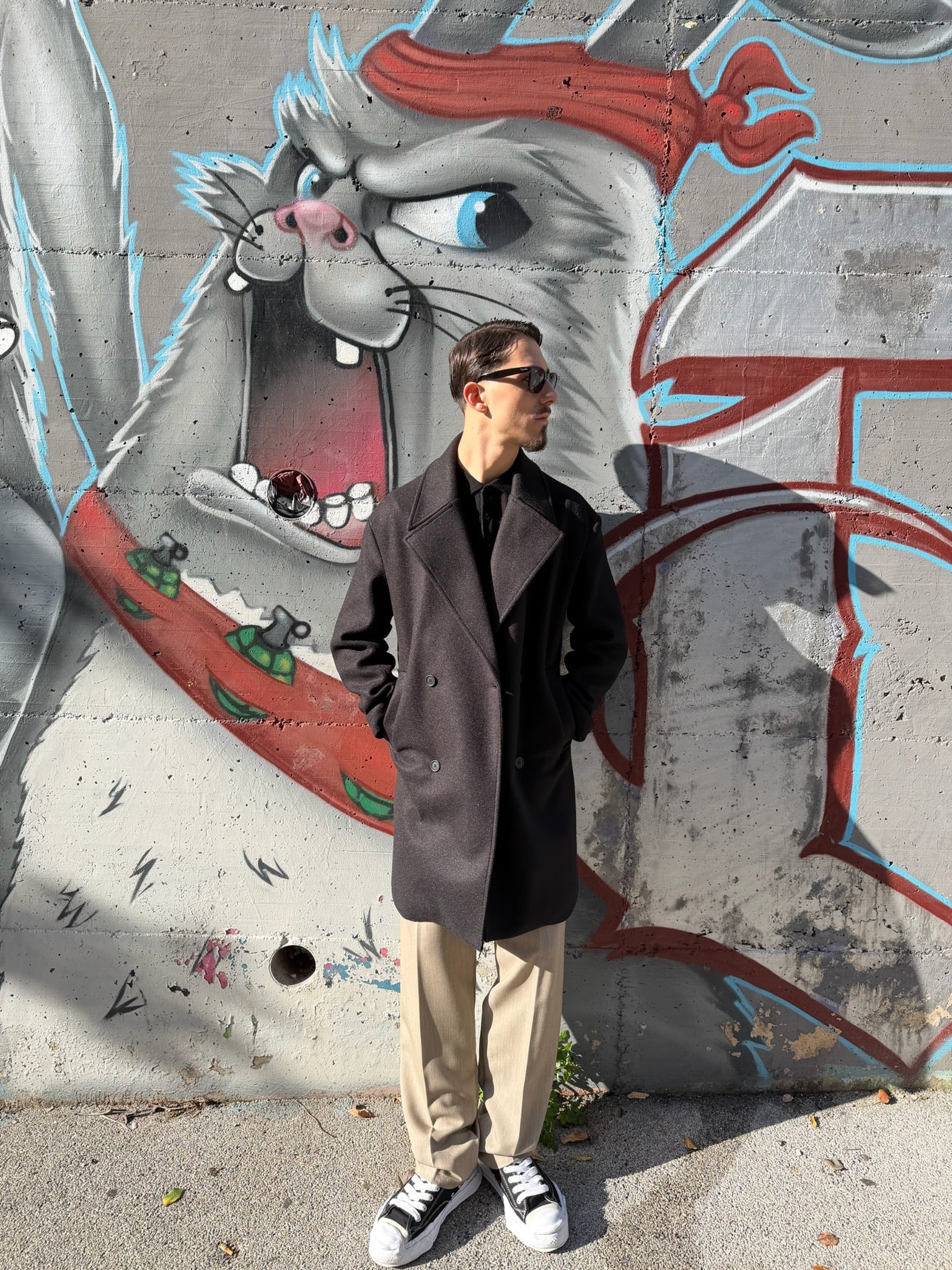 CAPPOTTO LONDINESE NERO