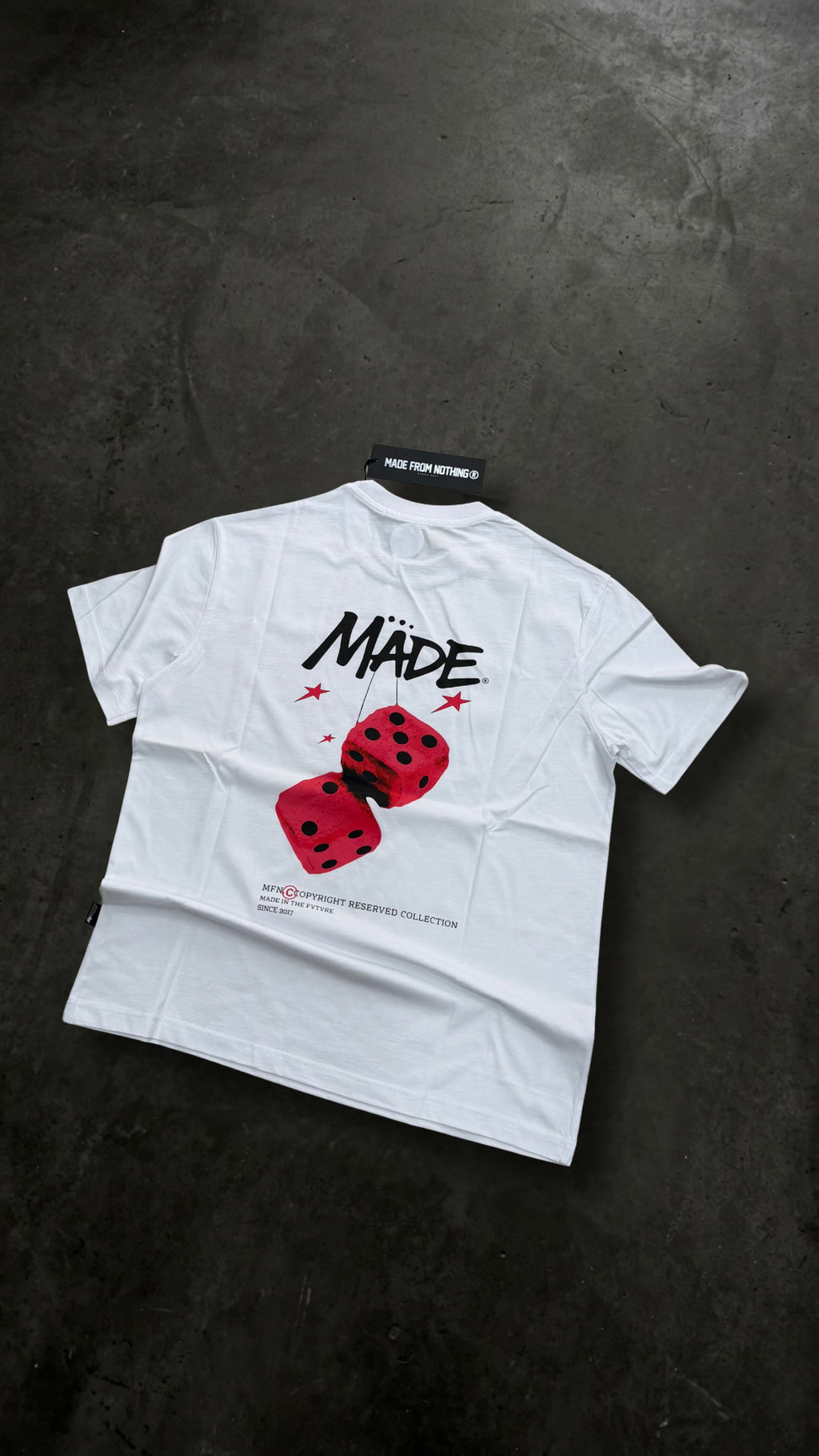 TSHIRT FUZZY DICE