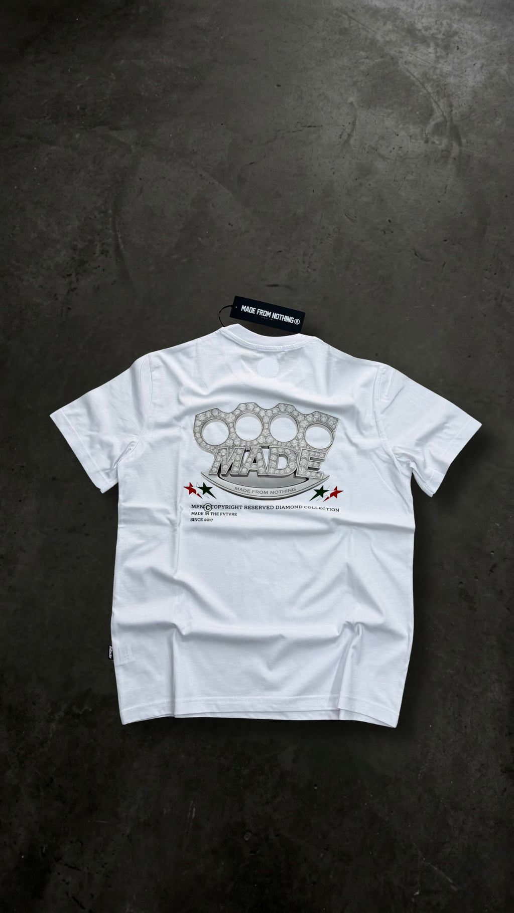 TSHIRT SILVER KNUCKLES