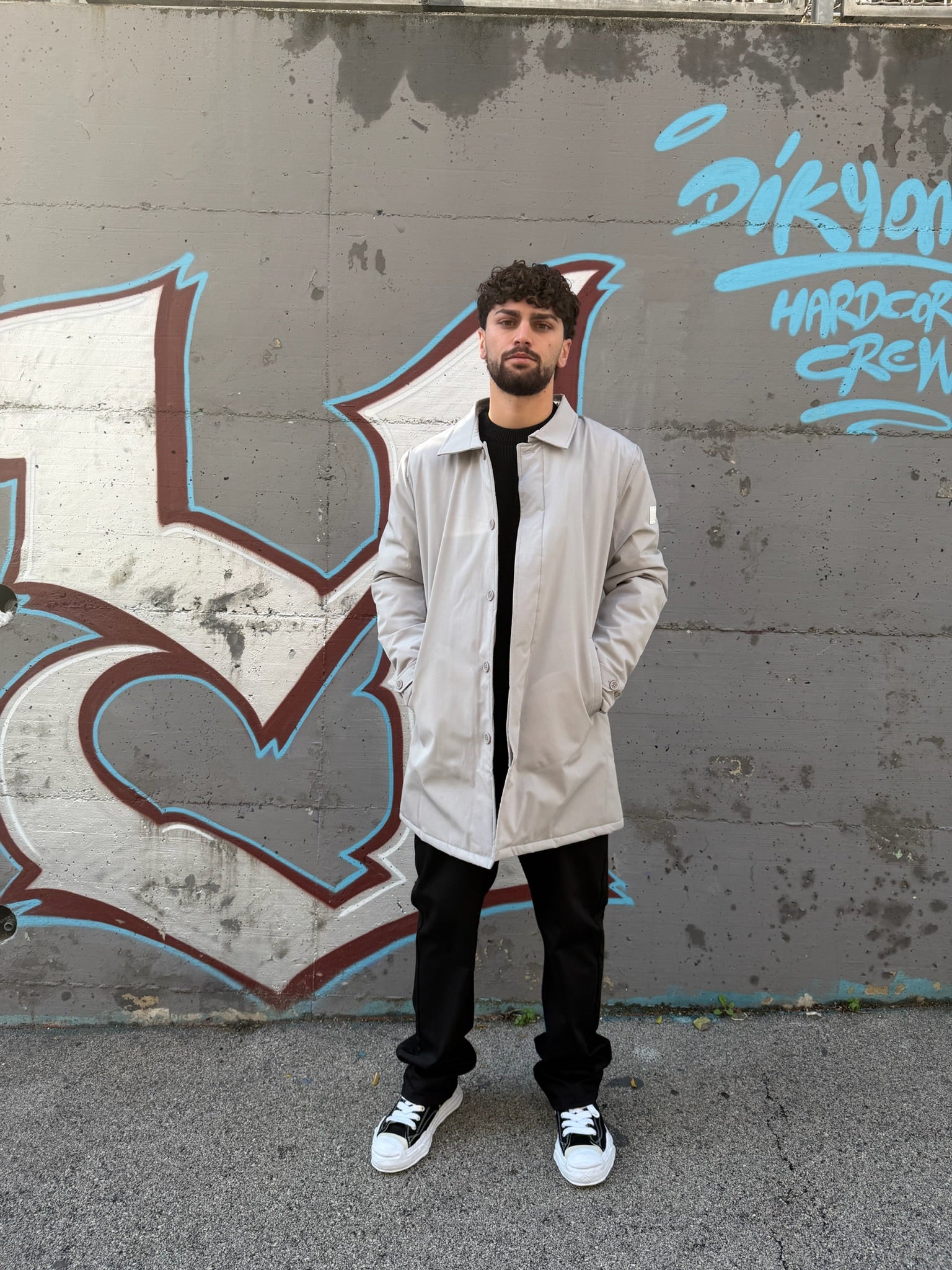 TRENCH TESSUTO TECNICO