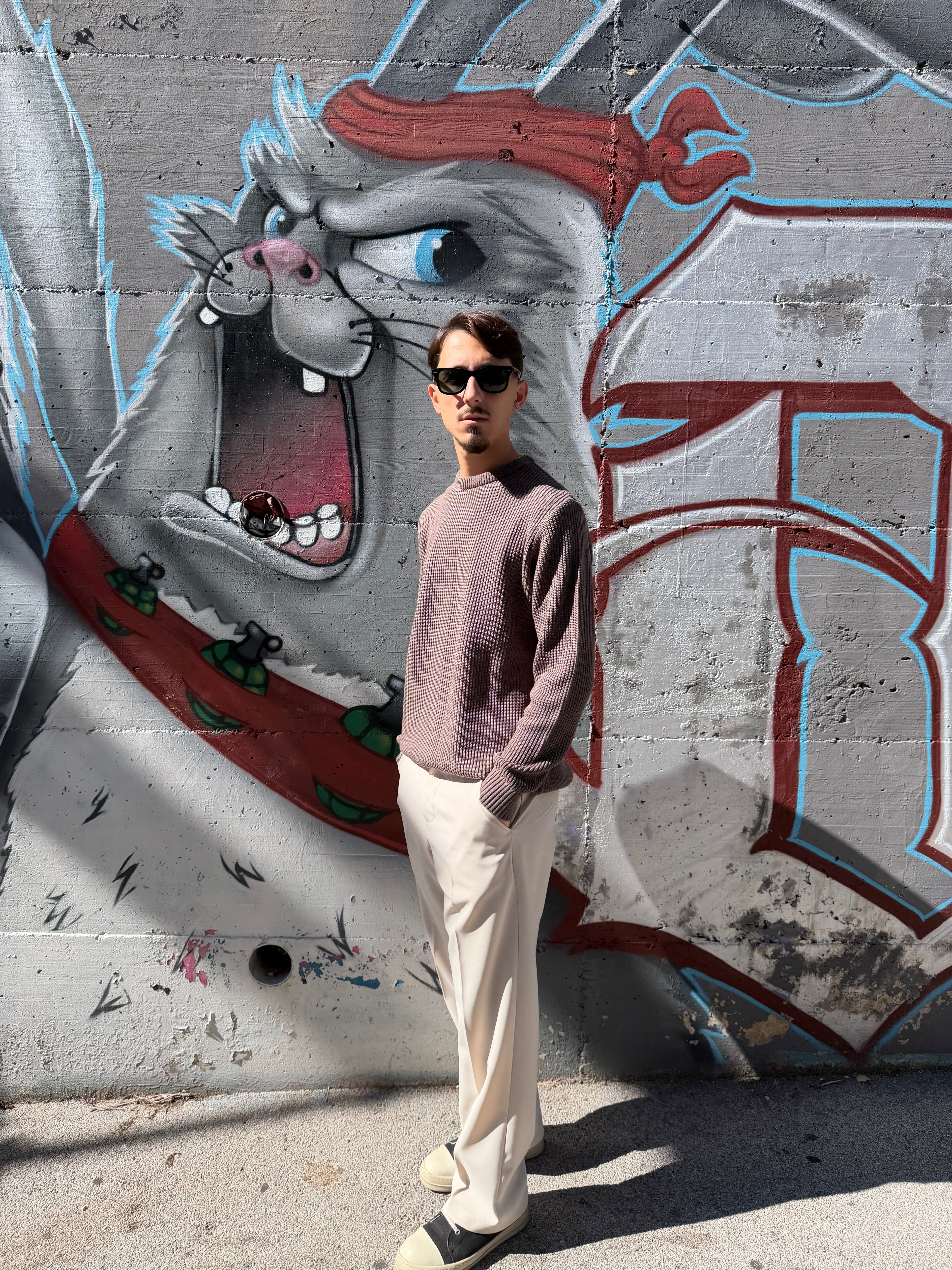 PULLOVER A COSTA FANGO