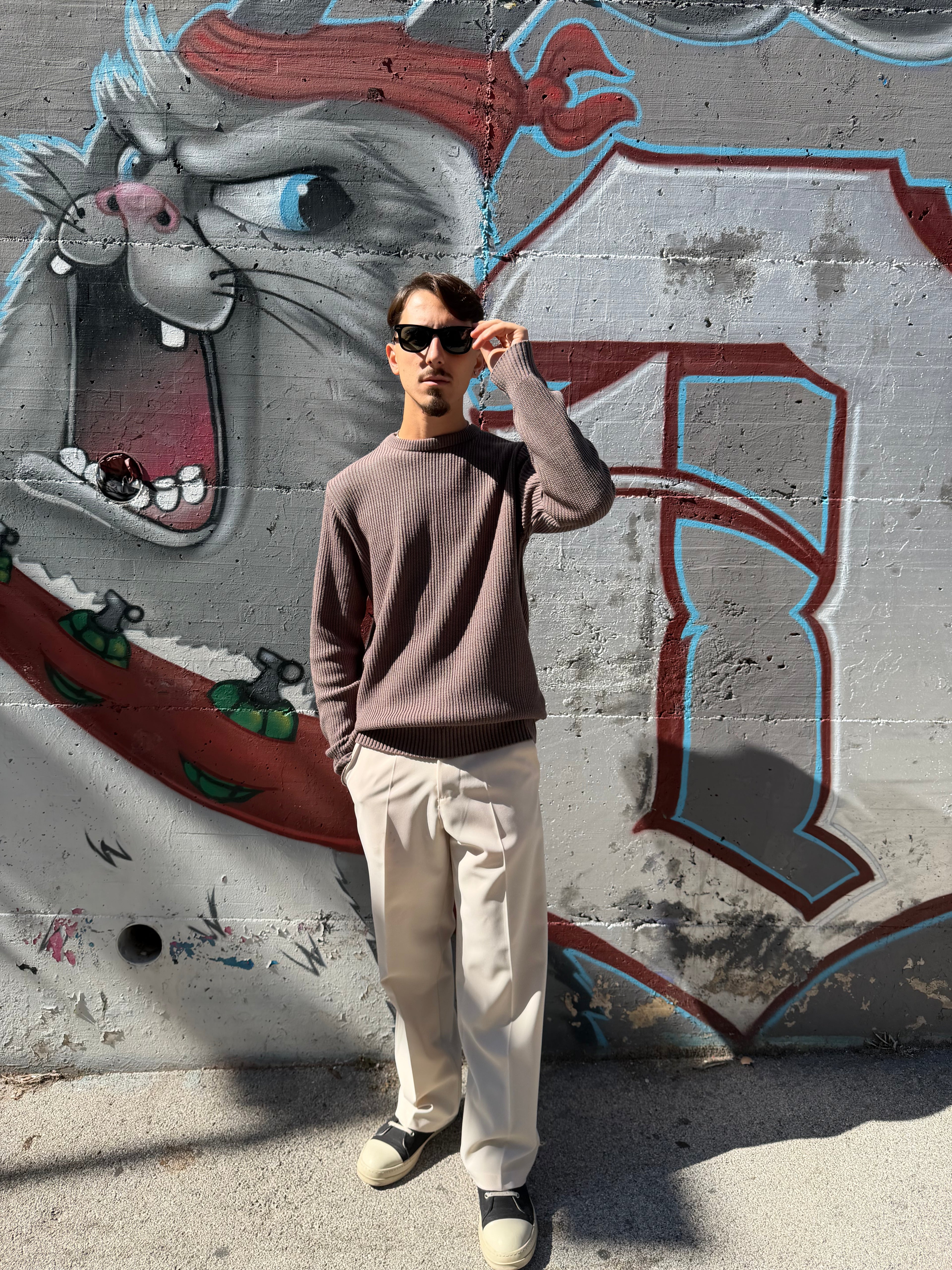 PULLOVER A COSTA FANGO