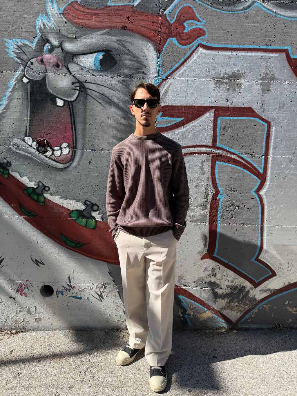 PULLOVER A COSTA FANGO