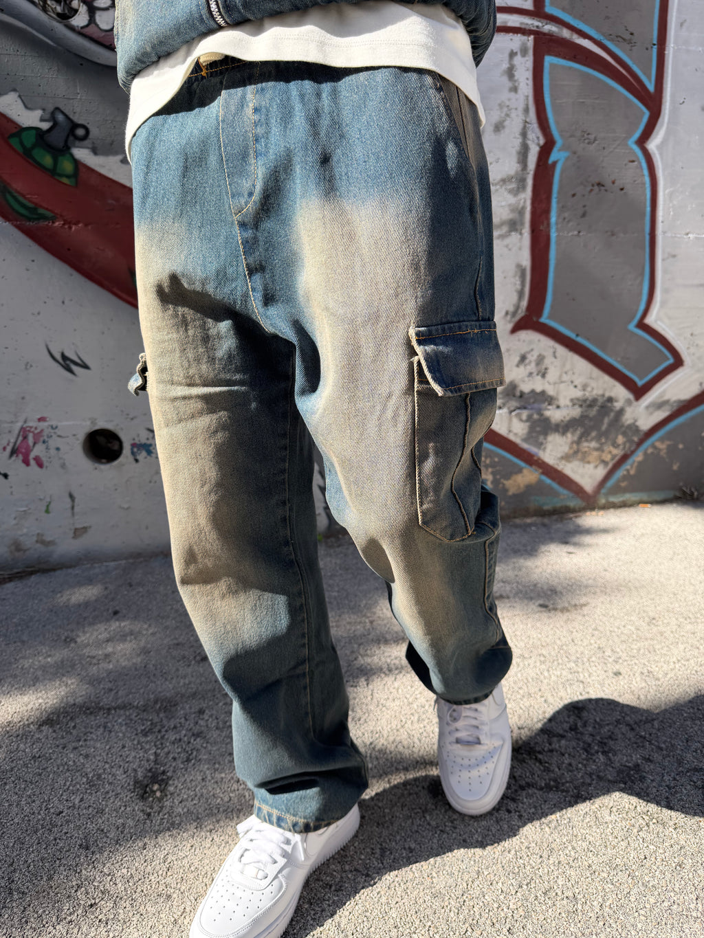 COORDINATO DENIM SABBIATO