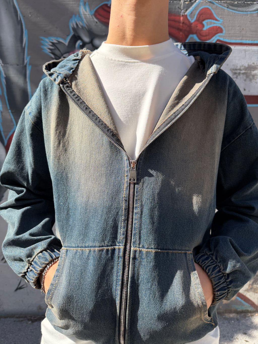 COORDINATO DENIM SABBIATO