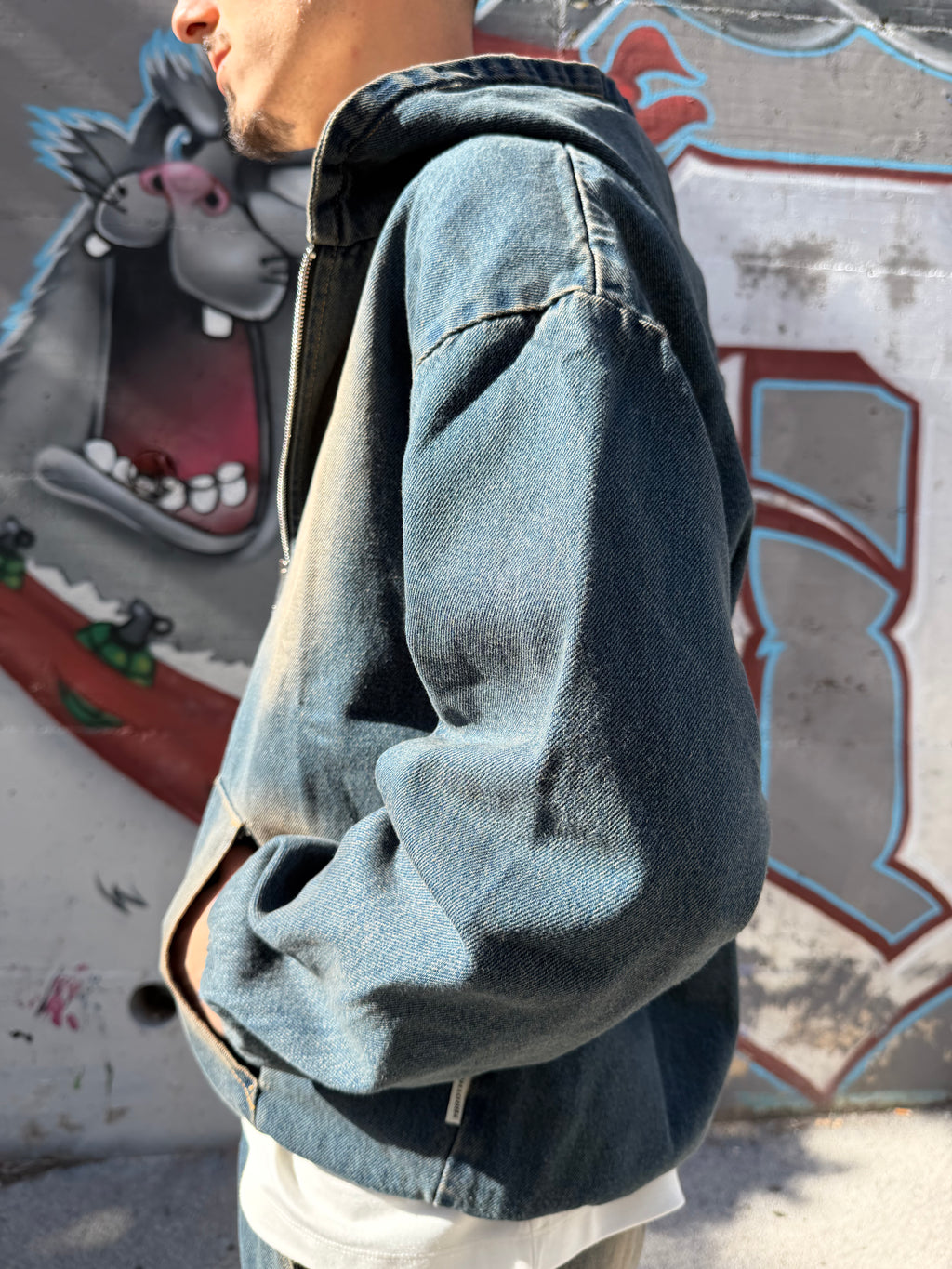 COORDINATO DENIM SABBIATO