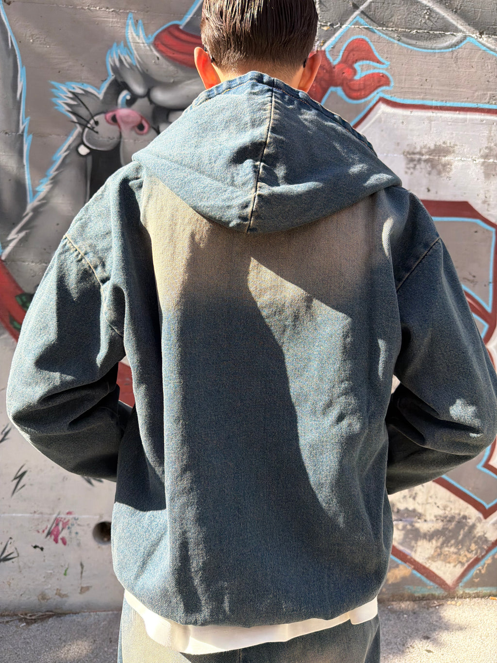 COORDINATO DENIM SABBIATO