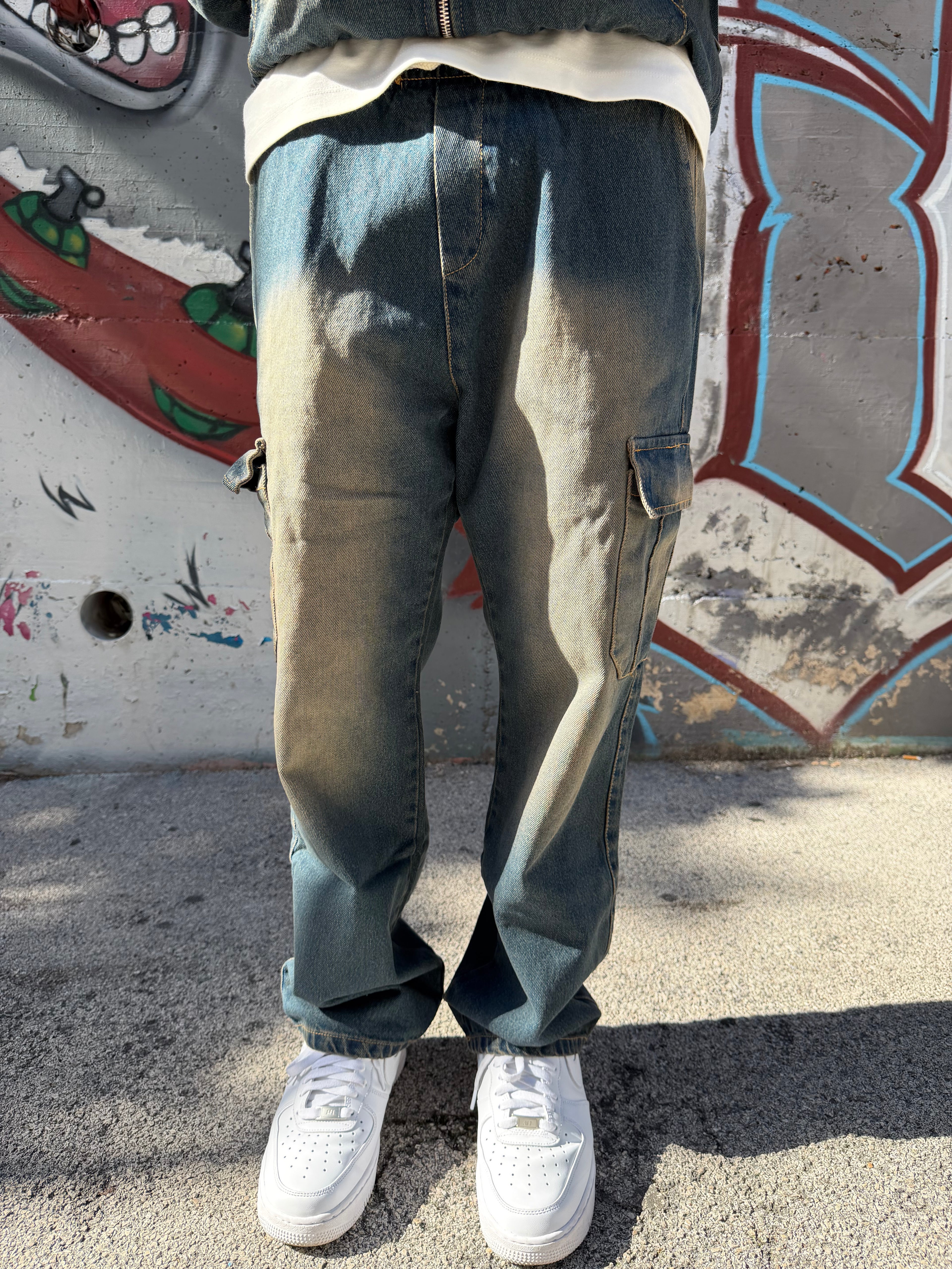 COORDINATO DENIM SABBIATO