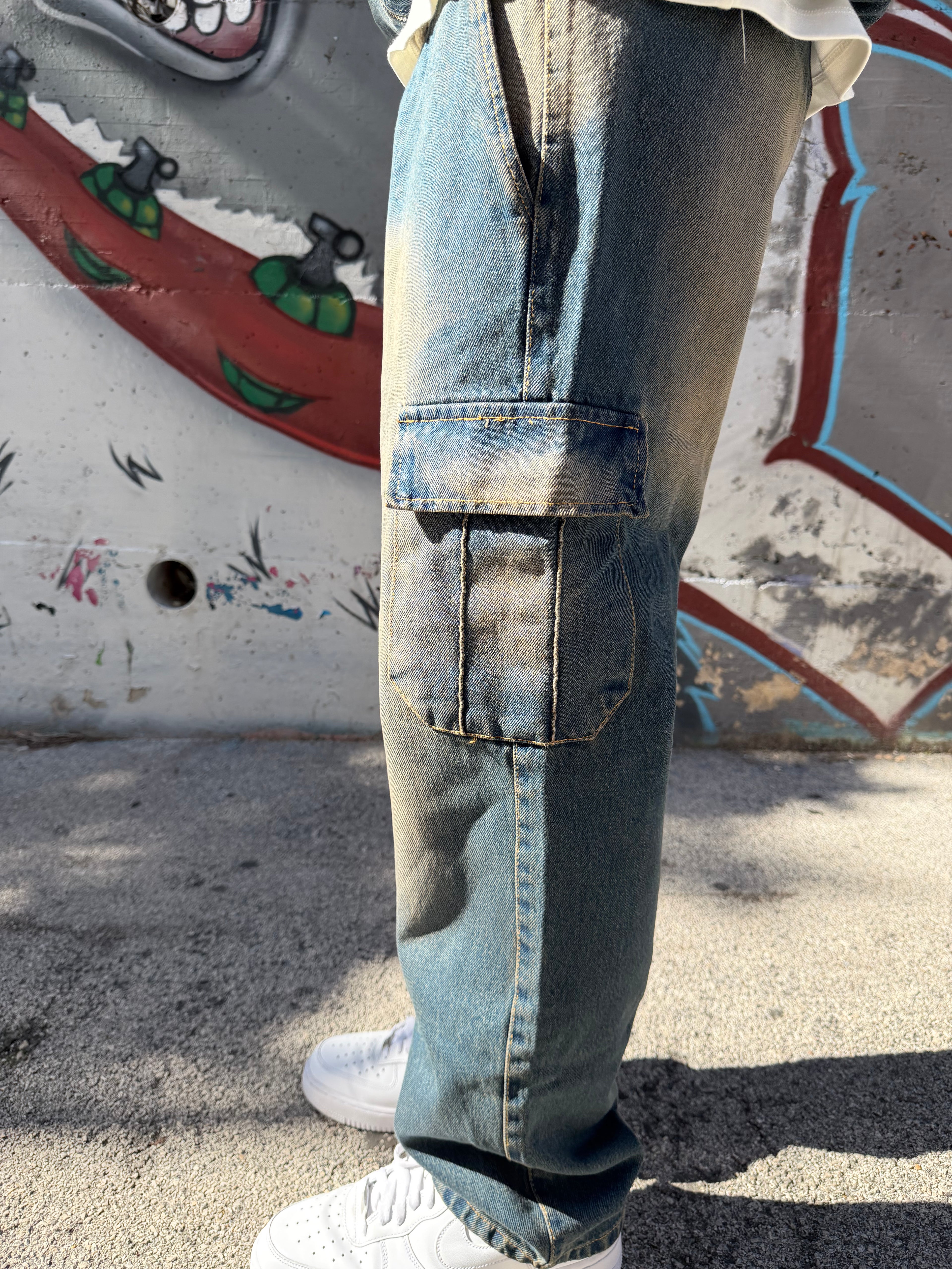 COORDINATO DENIM SABBIATO