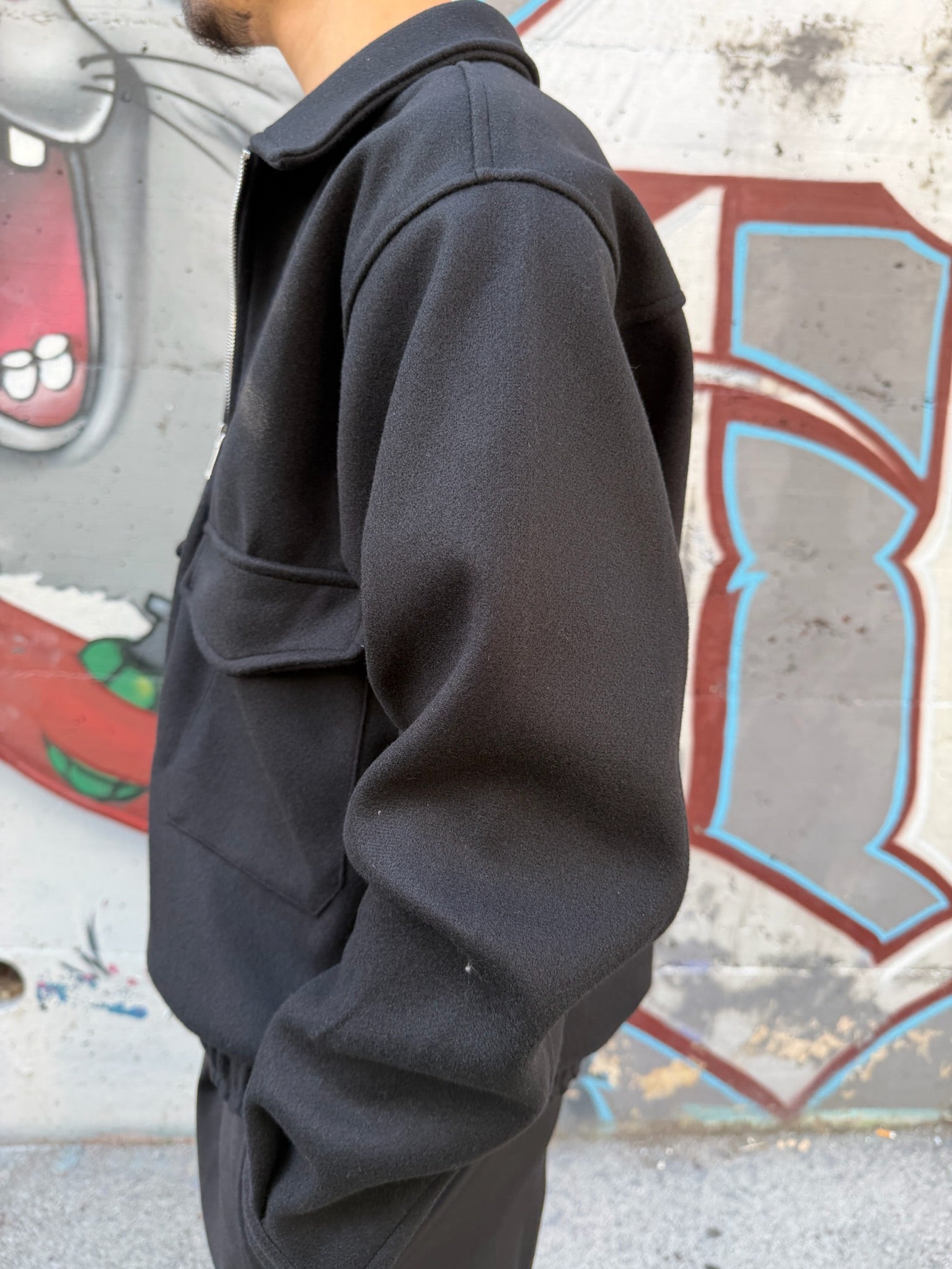 JACKET CLOTH TESSUTO PREMIUM BLACK