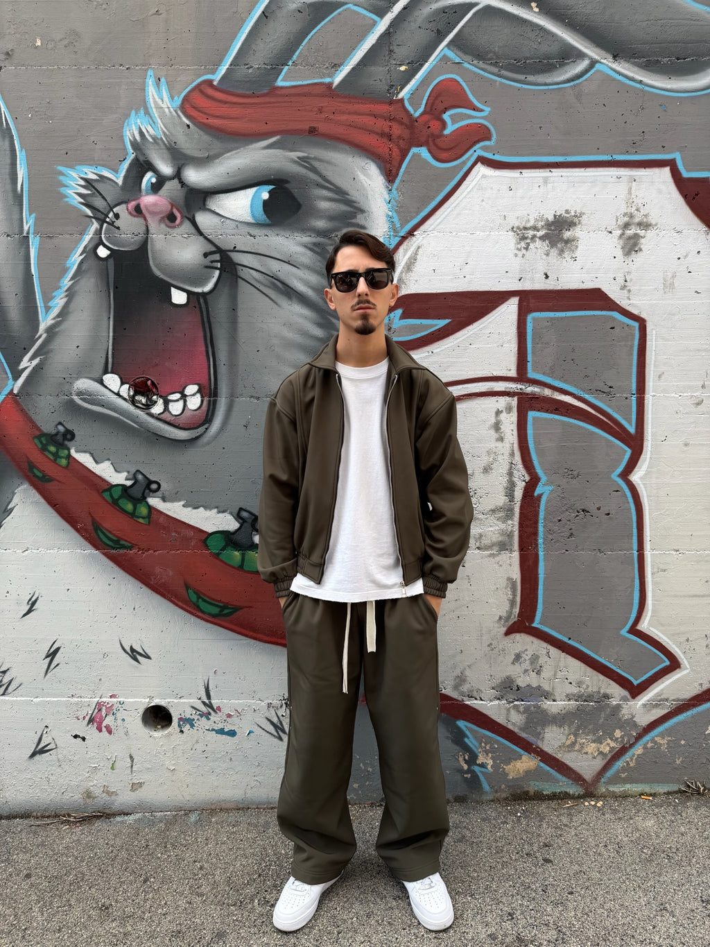 TRACKSUIT KANYE MILITARY GREEN