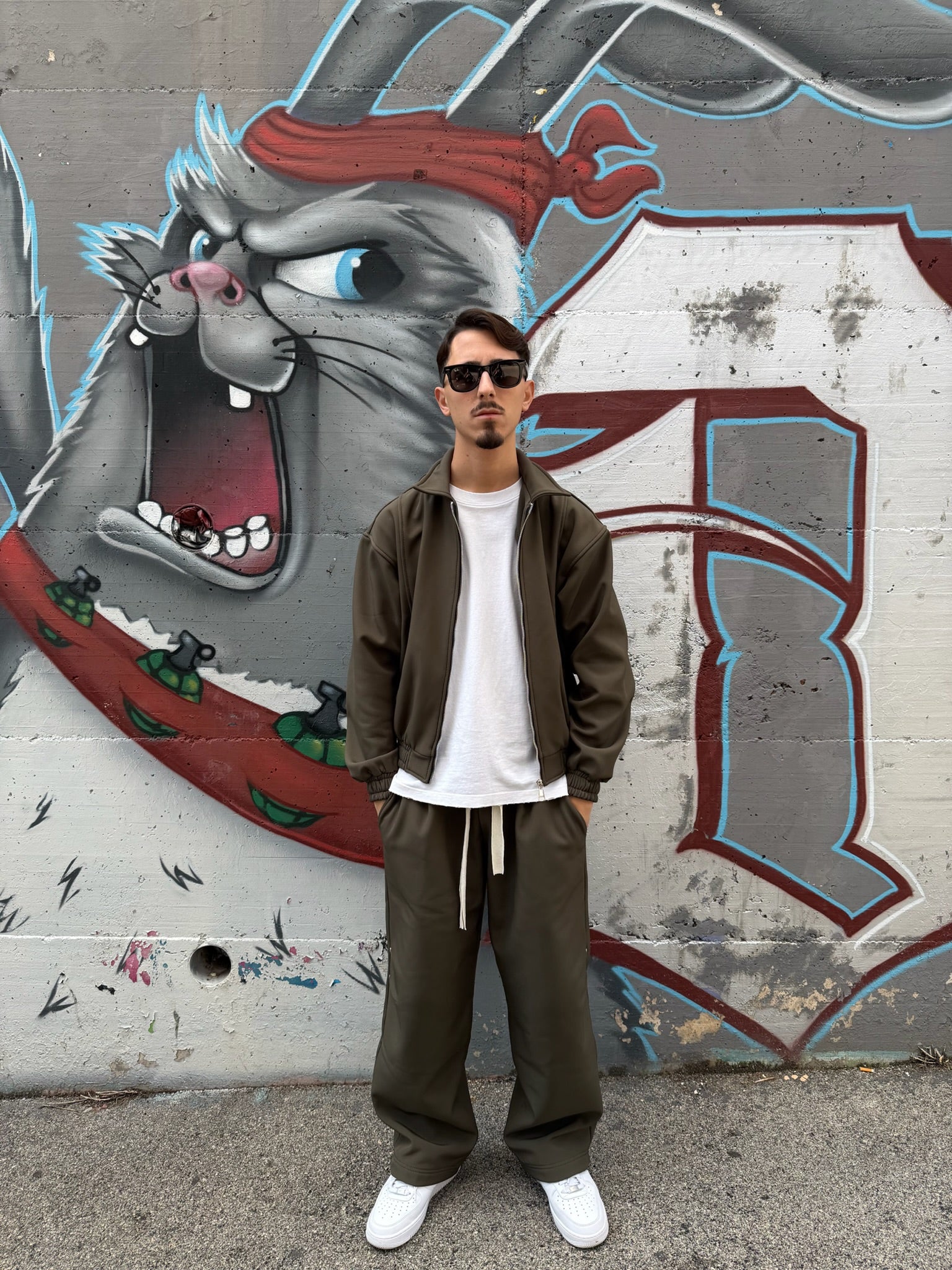 TRACKSUIT KANYE MILITARY GREEN