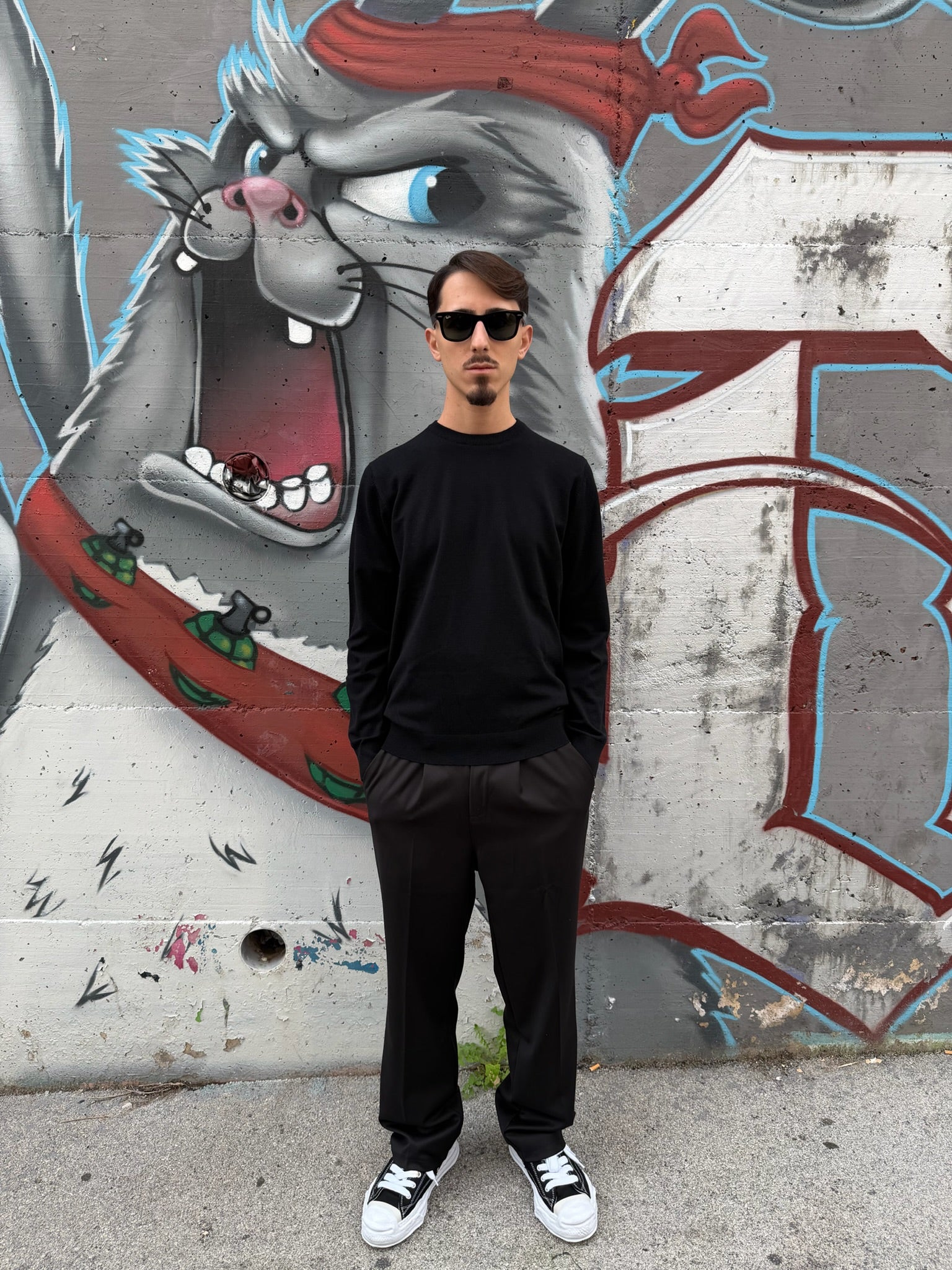 PULLOVER BASIC GIROCOLLO