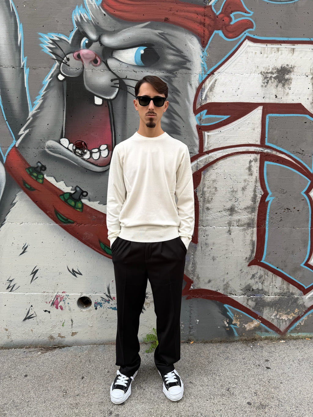 PULLOVER BASIC GIROCOLLO