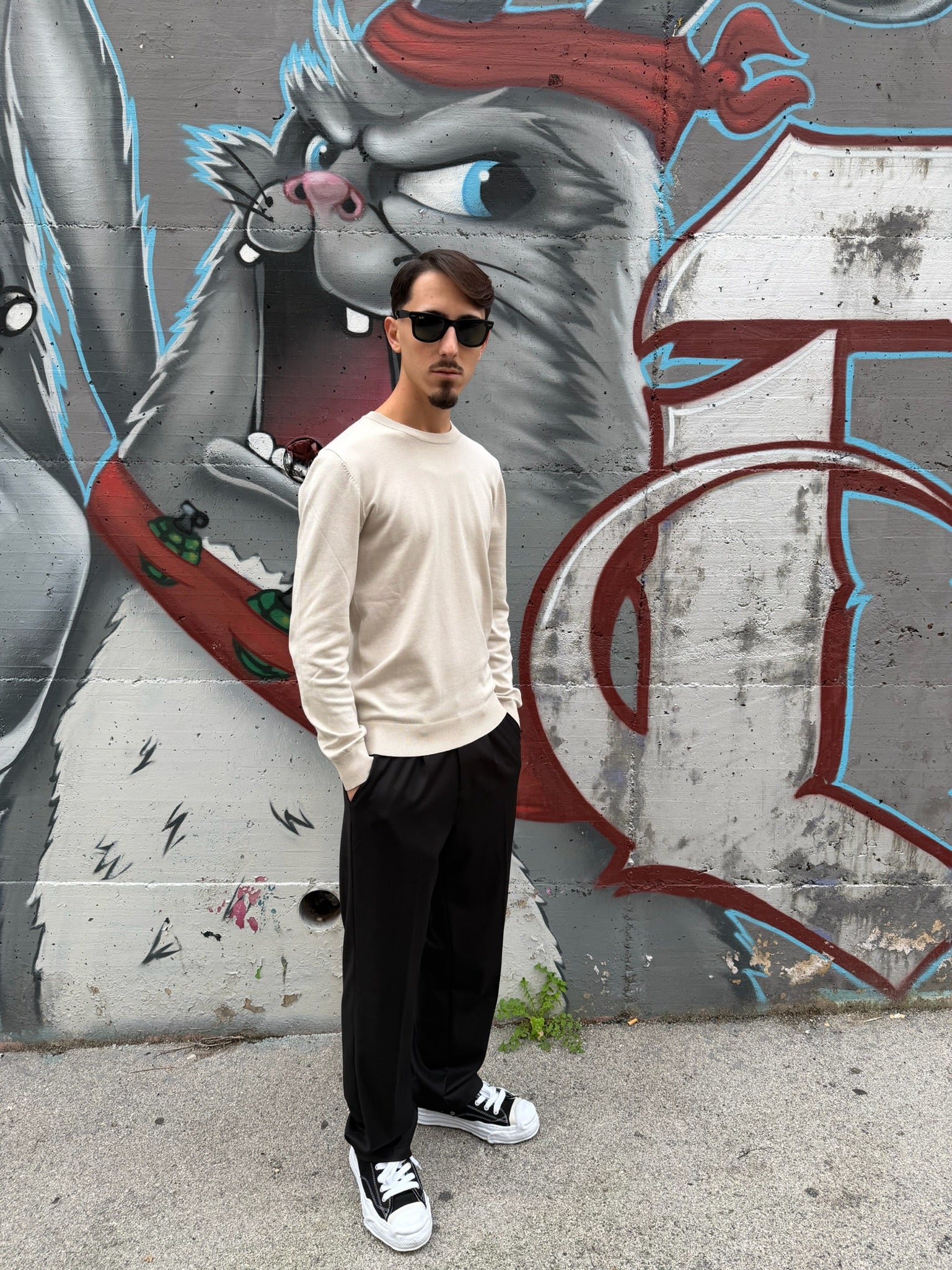 PULLOVER BASIC GIROCOLLO