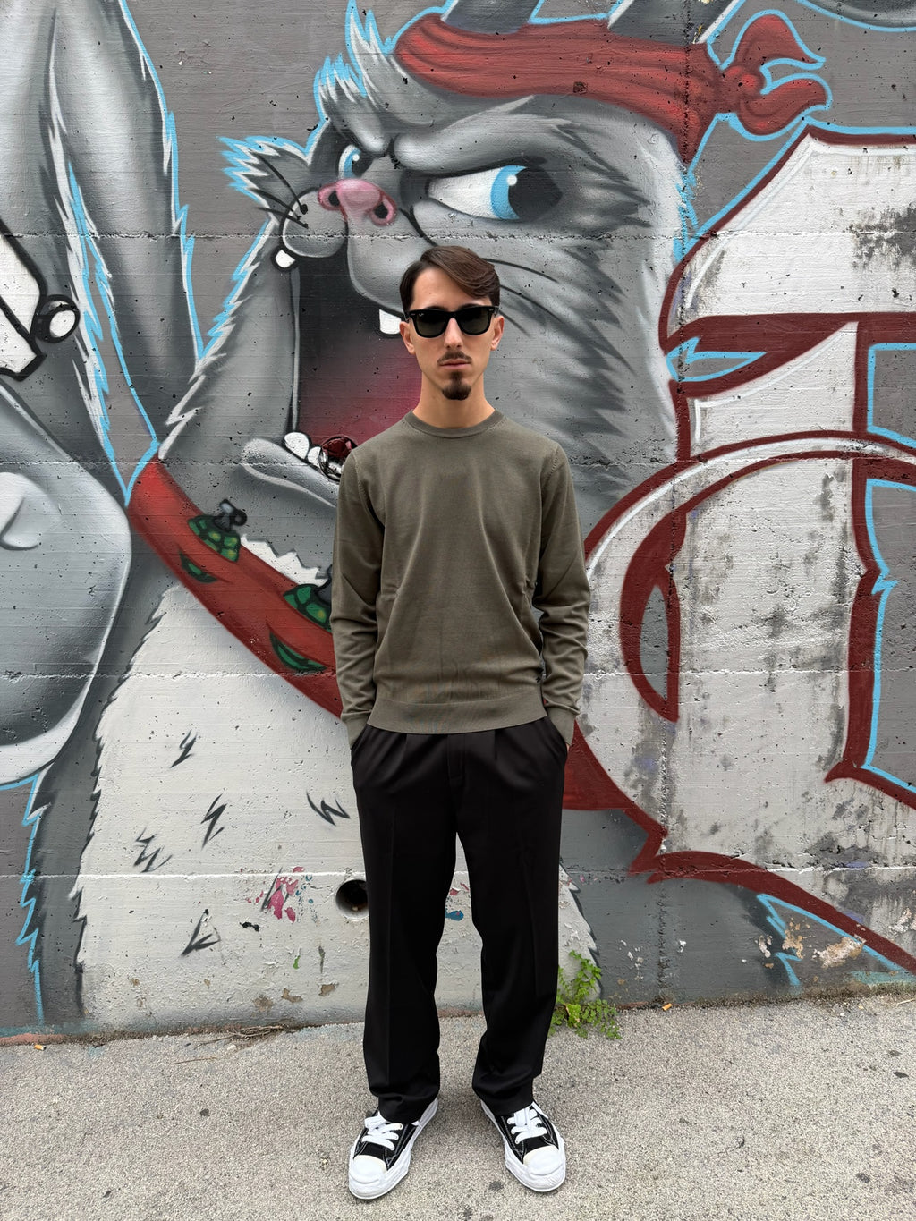 PULLOVER BASIC GIROCOLLO