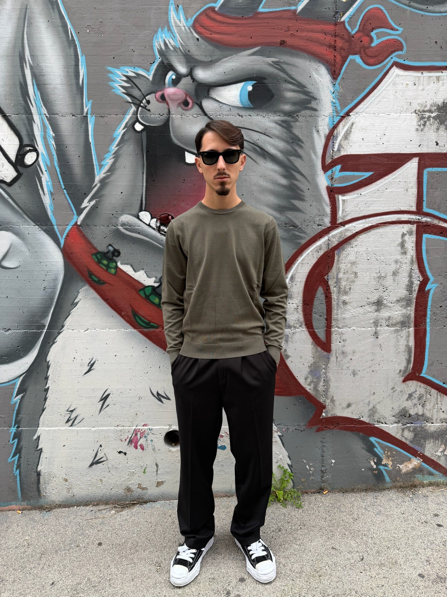 PULLOVER BASIC GIROCOLLO