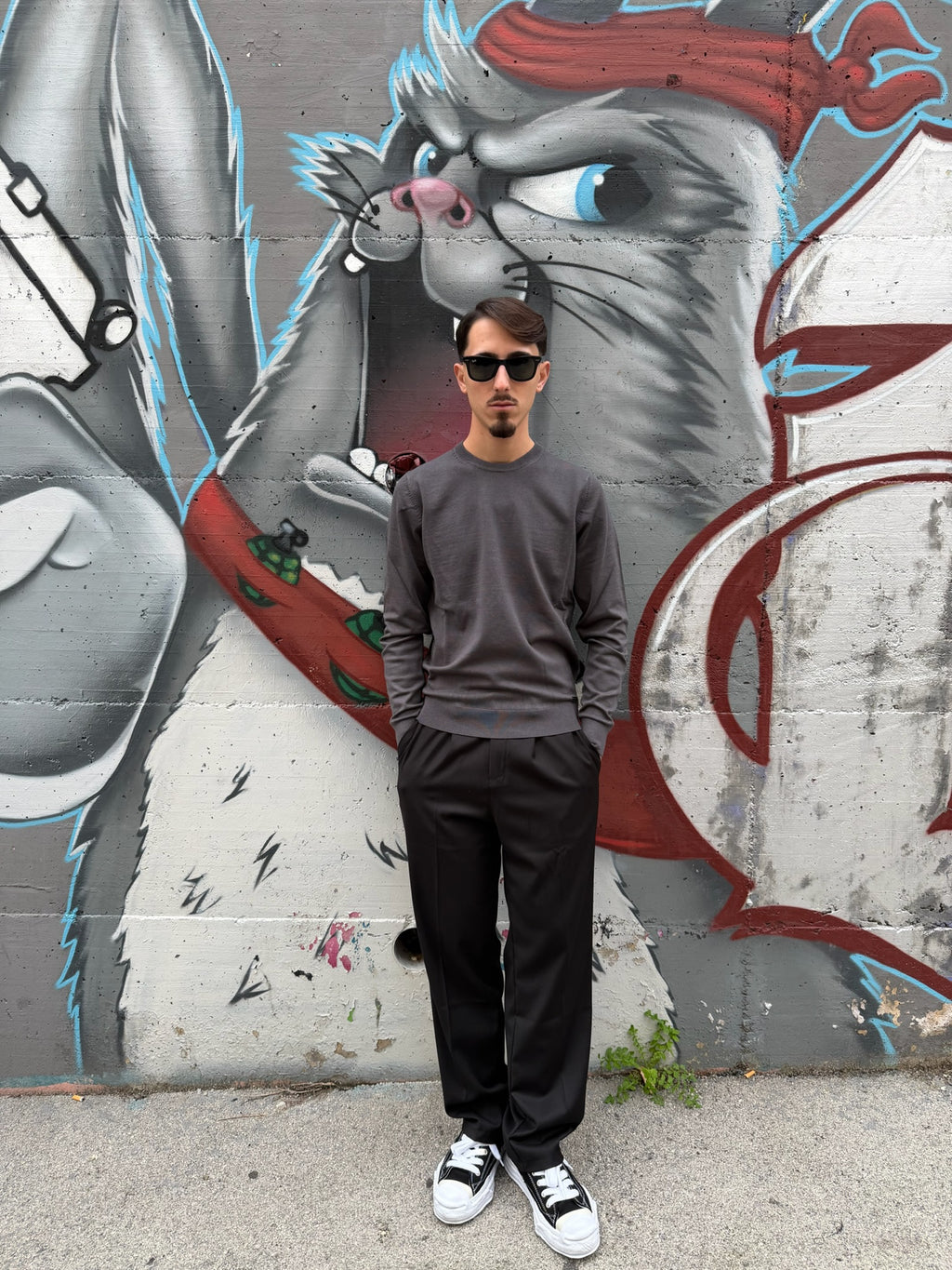 PULLOVER BASIC GIROCOLLO