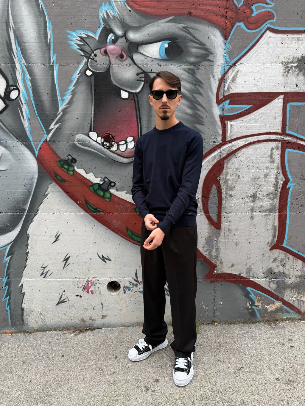 PULLOVER BASIC GIROCOLLO