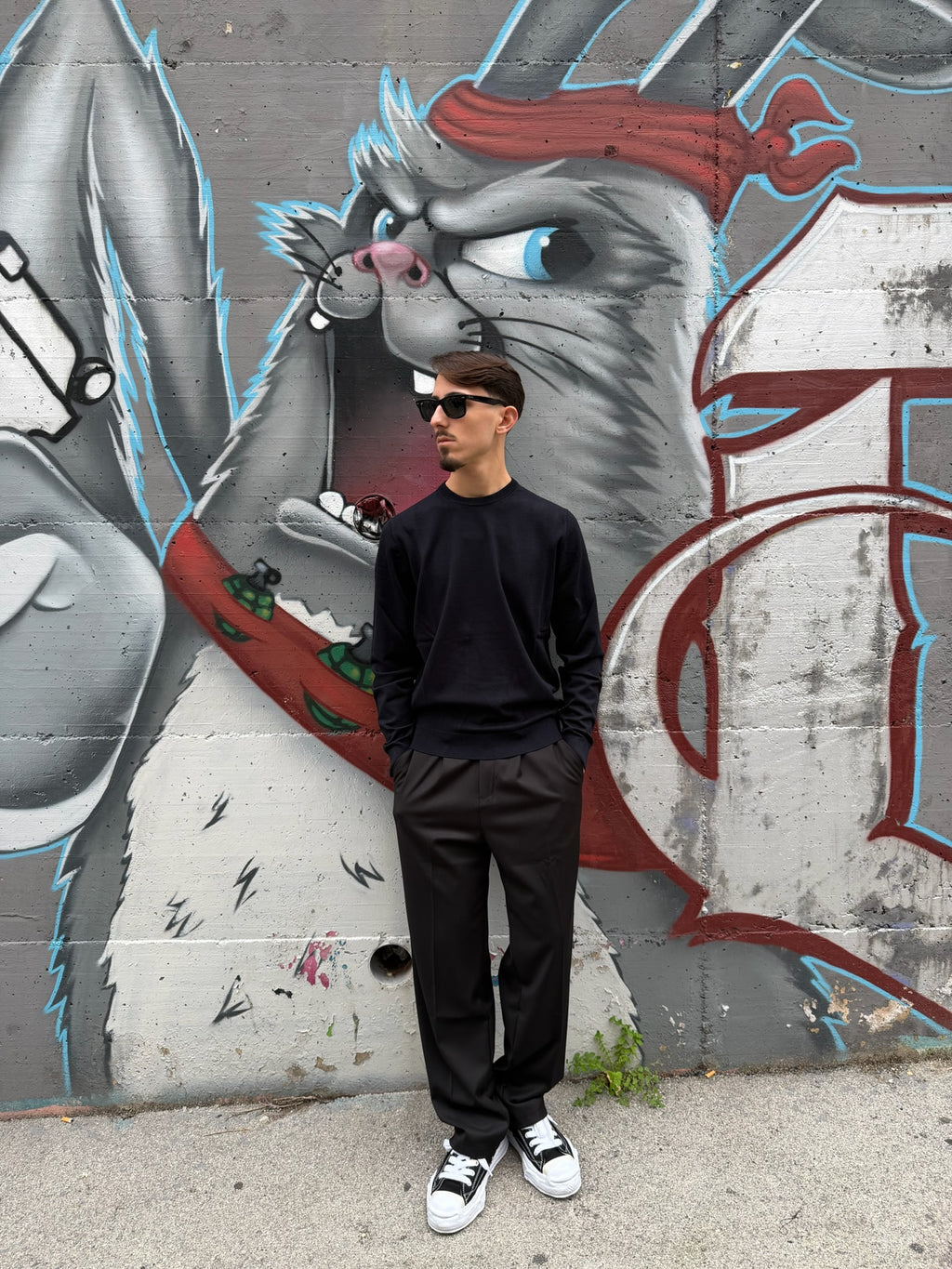 PULLOVER BASIC GIROCOLLO