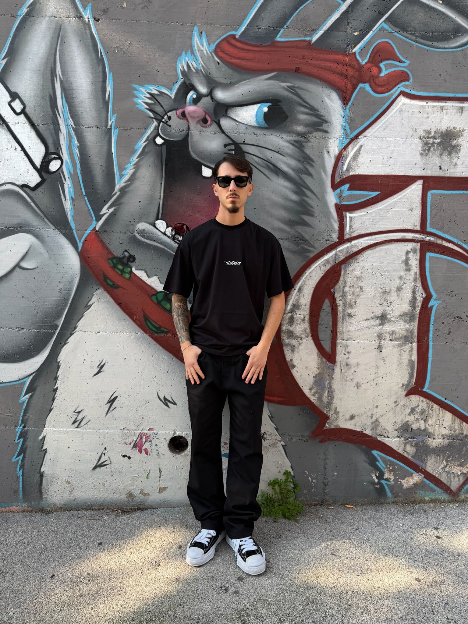 T-SHIRT CHUPACHUPS BLACK