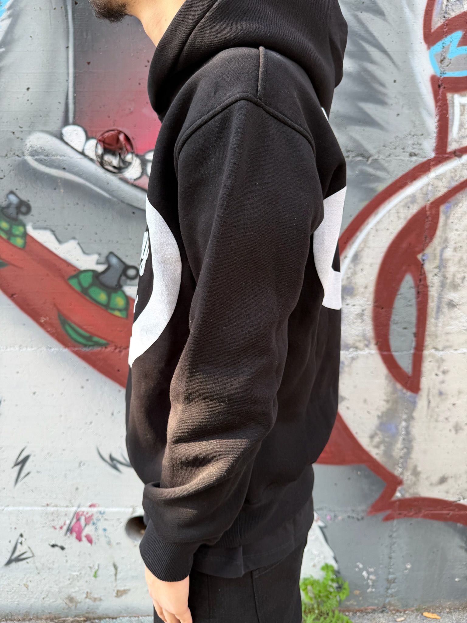 FELPA CON STAMPA PUFFER