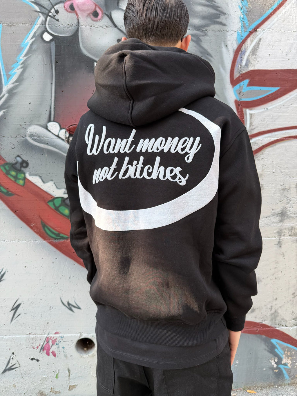 FELPA CON STAMPA PUFFER