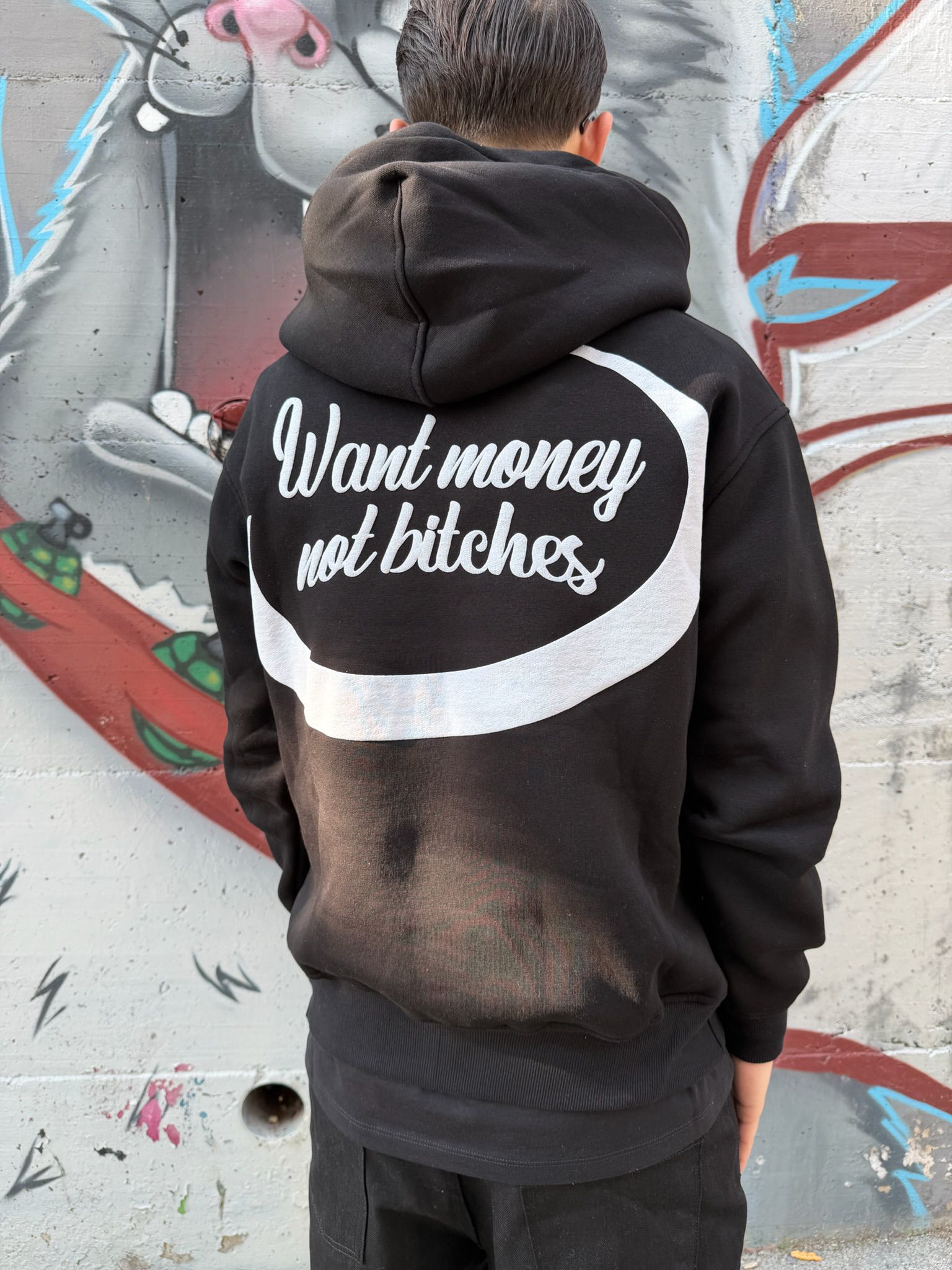 FELPA CON STAMPA PUFFER