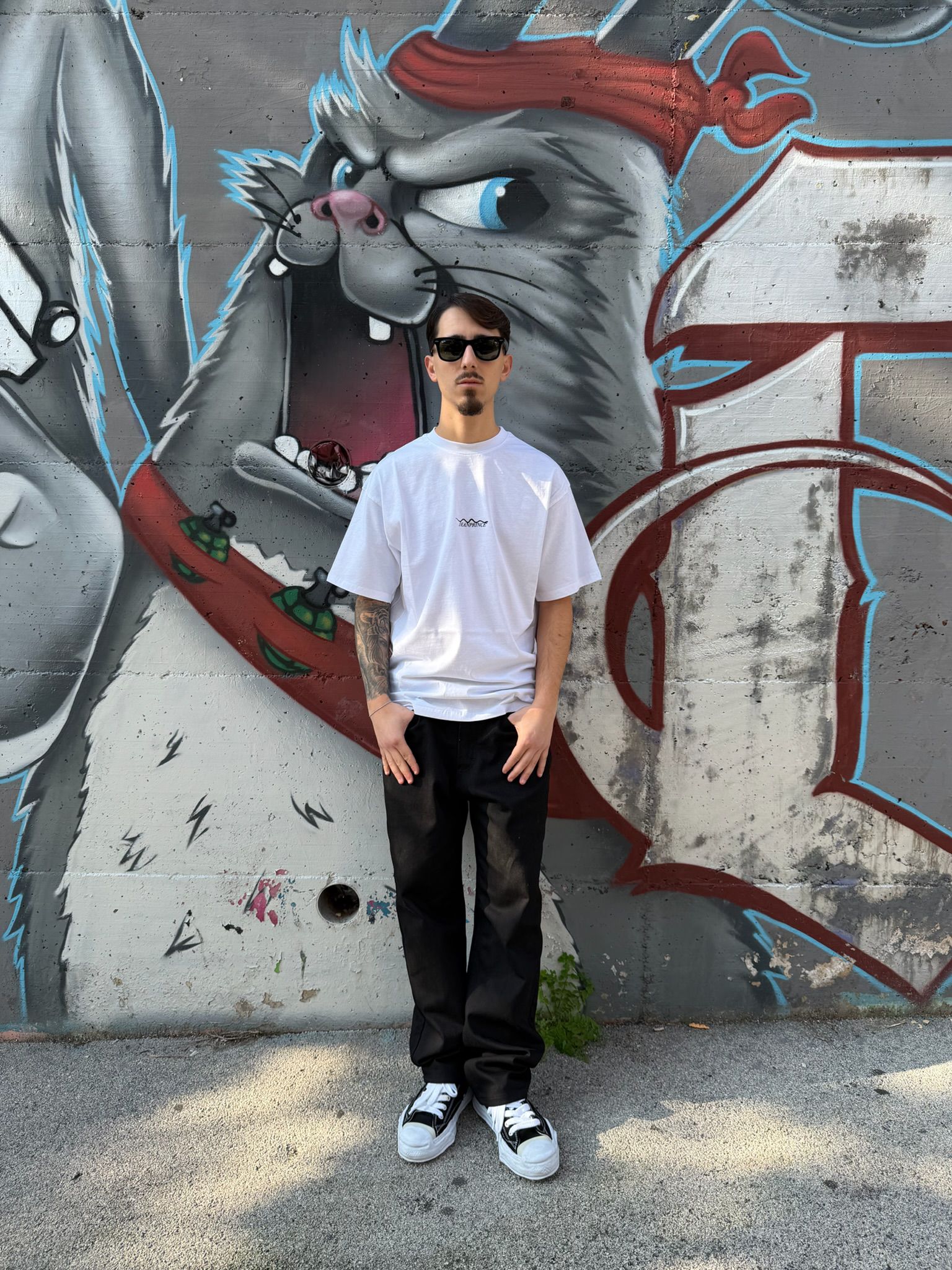 T-SHIRT MONEY TALKS WHITE